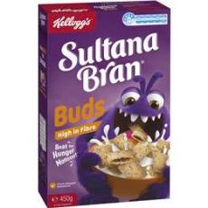 Woolworths - Kellogg's Sultana Bran Buds Fibre Breakfast Cereal 450g