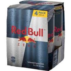 Woolworths - Red Bull Energy Drink Zero 4x250ml