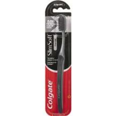 Woolworths - Colgate Toothbrush Slim Soft - Charcoal Infused 1 Pack