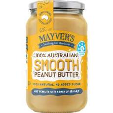 Woolworths - Mayver's Smooth Peanut Butter 375g