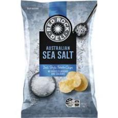 Woolworths - Red Rock Deli Potato Chips Sea Salt Natural 165g