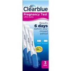 Woolworths - Clearblue Pregnancy Test, Ultra Early 3 Pack