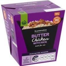 Woolworths - Woolworths Butter Chicken With Jasmine Rice 350g