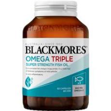 Woolworths - Blackmores Omega Triple High Strength Fish Oil Capsules 60 Pack