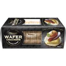 Woolworths - Ob Finest Wafer Crackers Black Pepper 100g