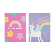 Kmart - Fold Out Sticky Notes - Assorted