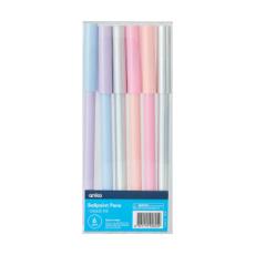 Kmart - 6 Pack Ballpoint Pens - Pastel