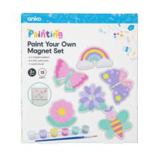 Kmart - 13 Piece Paint Your Own Magnet Set