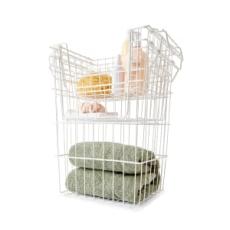 Kmart - Set of 3 Nested Wire Baskets - White
