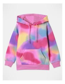 Myer - Essential Hooded Sweat Top in Rainbow