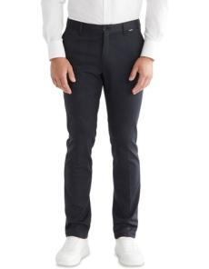 Myer - X Slim Trouser Large Check Knit in Navy