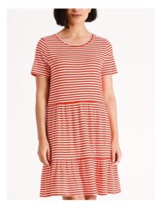 Myer - Ava Lycoell Tiered Dress in Orange