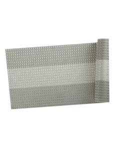 Myer - Table Accents Woven Lurex Runner 30x150cm in Grey