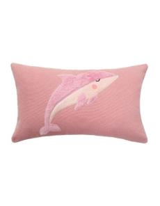 Myer - Dreamy Dolphin Cushion 35x55cm in Candy Pink