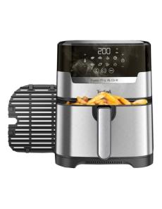 Myer - Easy Fry & Grill Deluxe Air Fryer in Black/Silver EY505D