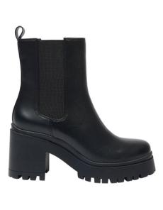 Myer - Panel Boots in Black Smooth