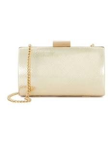 Myer - Belleview Hard Case Clutch in Gold