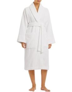 Myer - Aven Towelling Robe in White