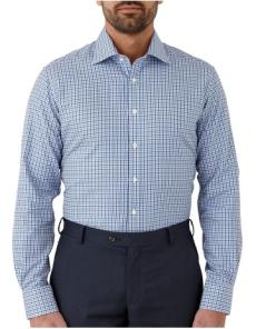 Myer - Giorgio Tailored Fit Shirt in Blue