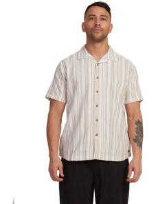 Myer - Beat Stripe Shirt in Natural