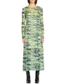 Myer - Monet Long Sleeve Mesh Dress in Print