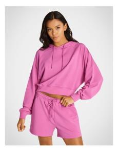 Myer - After Class Crop Hoodie Neon in Pink