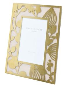 Myer - Glass Photo Frame 6x4 Floral