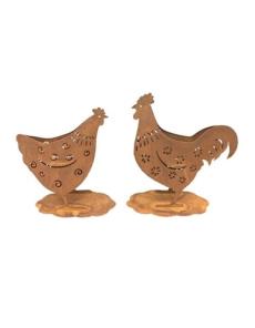 Myer - Chook Outdoor Planters Set of 2 in Rust