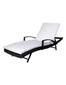 Myer - Outdoor Sun Wicker Lounge in Grey