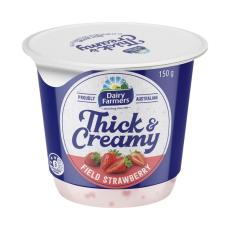 Coles - Thick & Creamy Strawberry Yoghurt