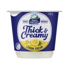 Coles - Thick & Creamy Lemon Cream Yoghurt