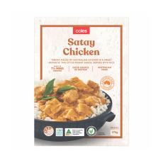 Coles - Meals Satay Chicken