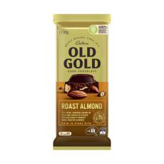 Coles - Old Gold Roast Almond Dark Chocolate Block