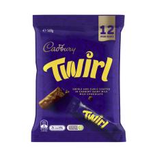 Coles - Twirl Chocolate Sharepack 12 Pack