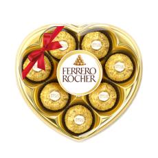 Coles - Rocher Heart Chocolate Gift Box 8 Pieces