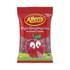 Coles - Lollies Ripe Raspberries Lolly Bag