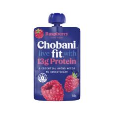 Coles - Fit High Protein Yogurt Pouch Raspberry