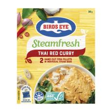 Coles - Frozen Steam Fresh Fish Fillets With Thai Red Curry Sauce 2 Pack