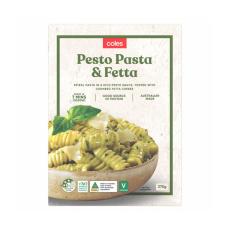 Coles - Pesto Pasta & Fetta
