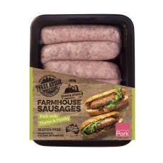 Coles - Farmhouse Style Pork Sausages