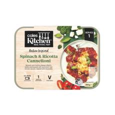 Coles - Kitchen Spinach & Ricotta Cannelloni
