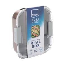 Coles - Blue Stainless Steel Meal Box 600mL