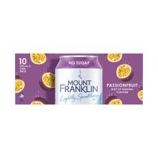 Coles - Lightly Sparkling Water Passionfruit