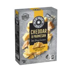 Coles - Cheddar & Parmesan Deli Style Crackers