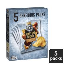 Coles - Potato Chips Honey Soy Chicken Multipack 5 Pack