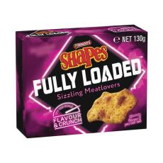 Coles - Shapes Fully Loaded Crackers Sizzling Meatlovers
