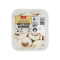Coles - Sliced Mushrooms