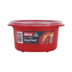 Coles - Microsafe Easy Heat Round Container 800mL