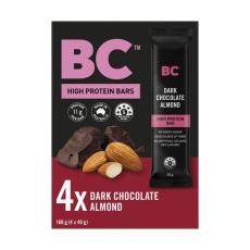 Coles - Dark Chocolate Almond High Protein Bar 4 Pack