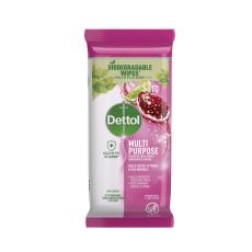 Coles - Multipurpose Disinfectant Cleaning Wipes Pomegranate